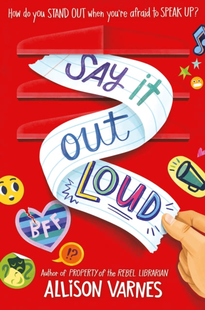 Book cover of: Say It Out Loud. By: Allison Varnes
