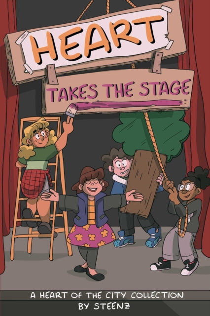 Book cover of: Heart Takes the Stage. By: Christina Stewart