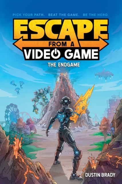 Book cover of: Escape from a Video Game. By: Dustin Brady