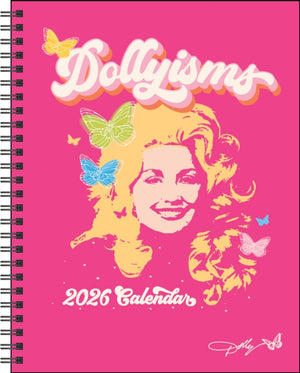 Dollyisms: Dolly Parton's 12-Month 2026 Softcover Monthly/Weekly Planner Calendar
