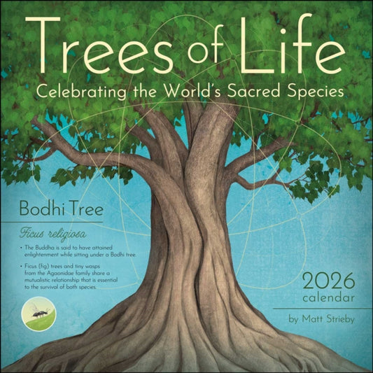 Book cover of: Trees of Life 2026 Wall Calendar