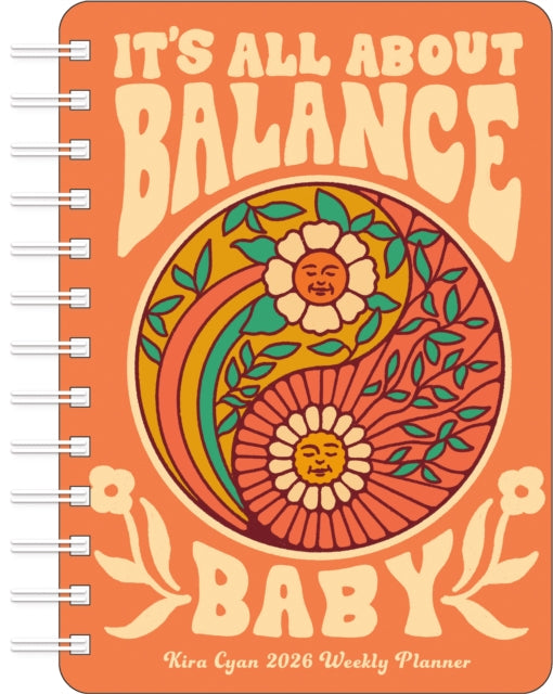 Book cover of: Kira Cyan 2026 Weekly Planner Calendar