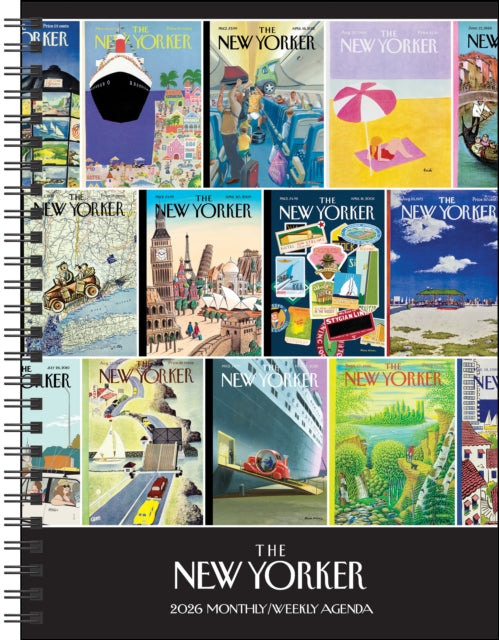 Book cover of: New Yorker Magazine 2026 Monthly/Weekly Agenda Calendar