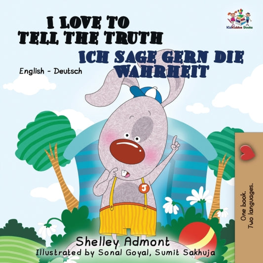 Book cover of: I Love to Tell the Truth Ich sage gern die Wahrheit. By: Shelley Admont