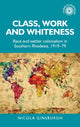 Book cover of: Class, Work and Whiteness. By: Nicola Ginsburgh