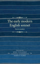 Book cover of: Early Modern English Sonnet. By: Laetitia Sansonetti