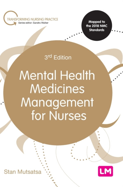 Book cover of: Mental Health Medicines Management for Nurses. By: Stanley Mutsatsa