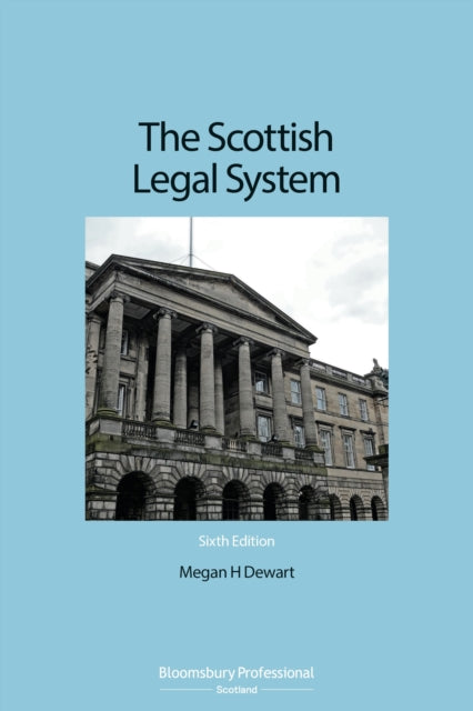 Book cover of: Scottish Legal System. By: Megan Dewart