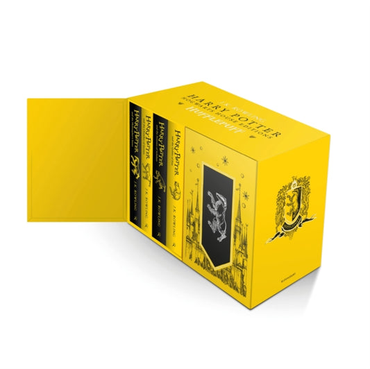 Harry Potter Hufflepuff House Editions Hardback Box Set 9781526624567 J. K. Rowling