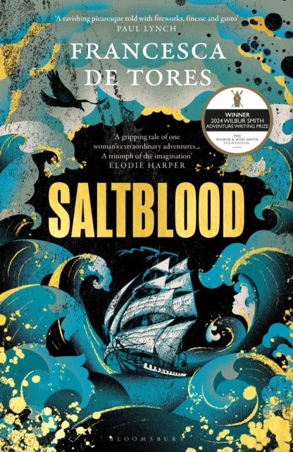 Book cover of: Saltblood. By: Francesca De Tores