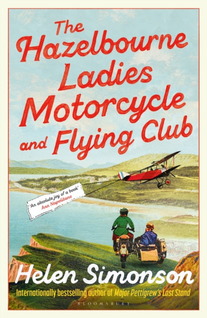 Book cover of: Hazelbourne Ladies Motorcycle and Flying Club. By: Helen Simonson