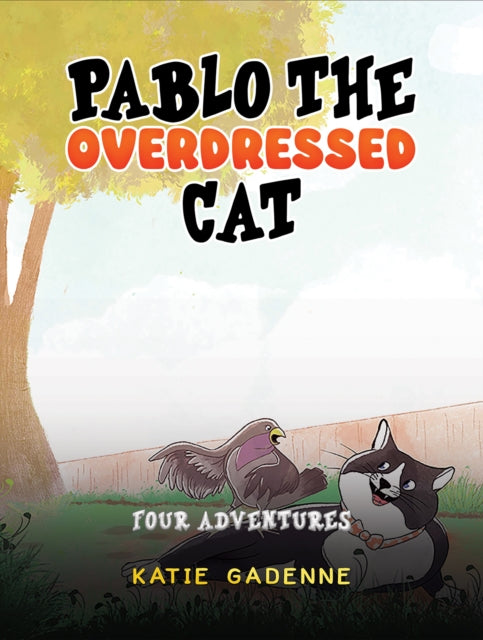 Book cover of: Pablo the Overdressed Cat. By: Katie Gadenne