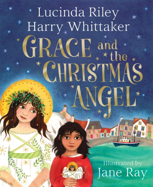 Book cover of: Grace and the Christmas Angel. By: Lucinda Riley