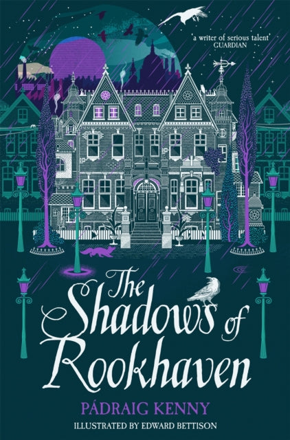 Book cover of: Shadows of Rookhaven. By: Pádraig Kenny