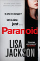 Book cover of: Paranoid. By: Lisa Jackson