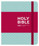 Book cover of: NIV Journalling Mint Polka Dot Cloth Bible. By: New International Version
