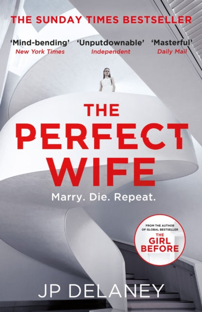 Book cover of: Perfect Wife. By: J. P. Delaney