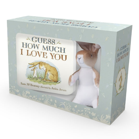 Guess How Much I Love You, Beloved classic bestselling story about love between a parent and child, in a gift edition with soft cuddly plush toy – perfect gift for babies, toddlers, birthdays, bedtime, baby showers and a loved one of any age 9781529514391 Sam McBratney