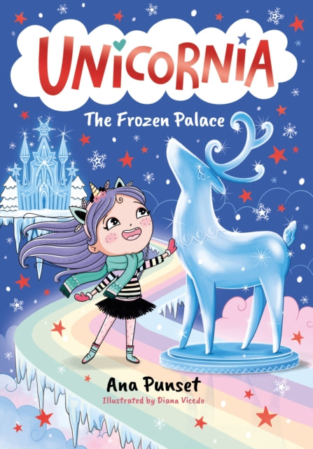 Book cover of: Unicornia: The Frozen Palace