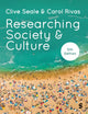 Book cover of: Researching Society and Culture. By: Clive Seale