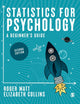 Book cover of: Statistics for Psychology. By: Roger Watt