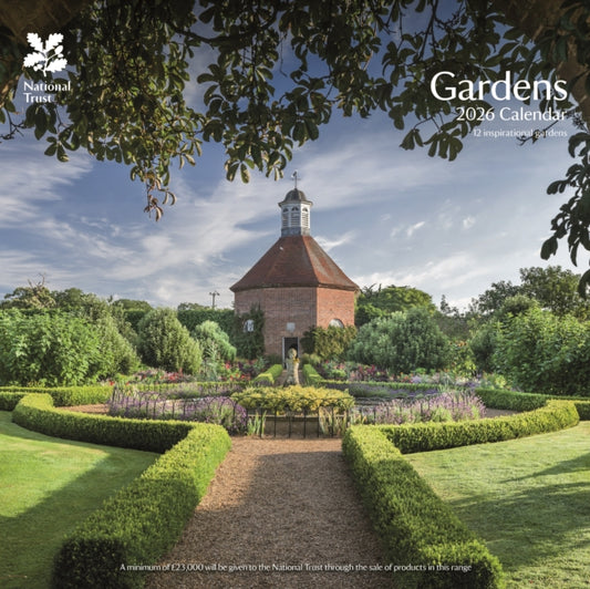 Book cover of: National Trust Gardens Square Wall Calen