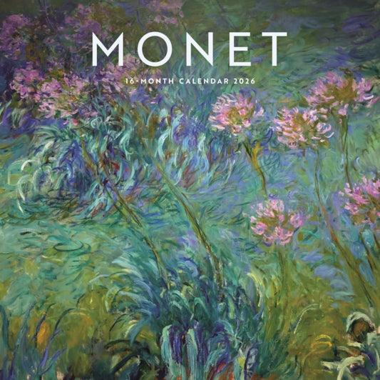 Book cover of: Monet Square Wall Sunday Start Calendar