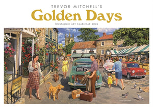 Golden Days Trevor Mitchell A4 Calendar