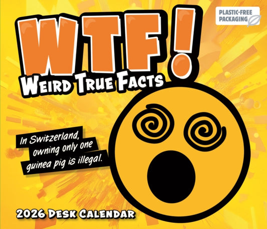 Book cover of: Wtf Weird True Facts Box Calendar 2026