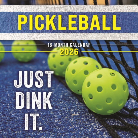Book cover of: Pickleball Square Wall Sunday Start Cale