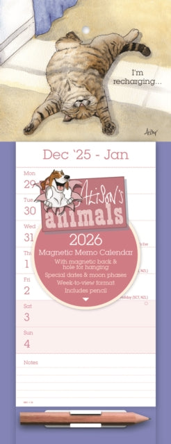 Book cover of: Alisons Animals Weektoview Magnetic Cale