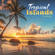 Book cover of: Tropical Islands Square Wall Sunday Star