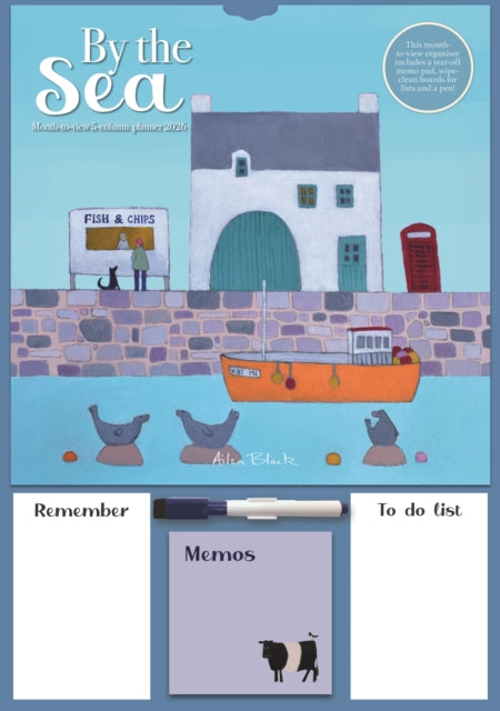 Book cover of: By The Sea Family Organiser Planner A3 C