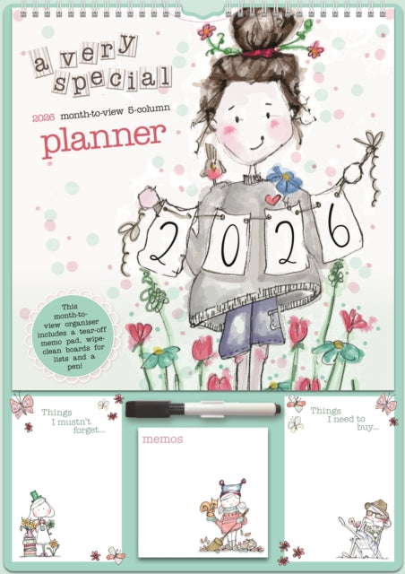 Book cover of: Tracey Russell Deluxe Planner A3 Calenda