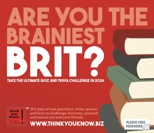 Book cover of: Are You The Brainiest Brit Box Calendar
