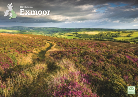 Book cover of: Exmoor A4 Calendar 2026