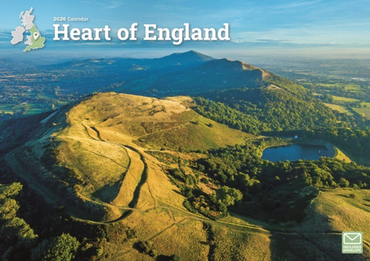 Book cover of: Heart Of England A4 Calendar 2026