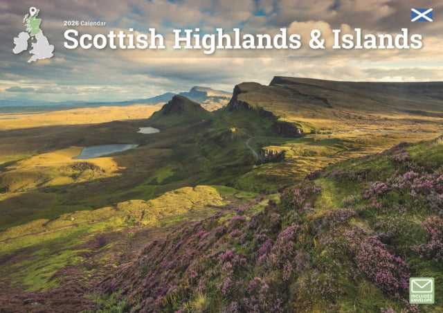 Book cover of: Scottish Highlands Islands A4 Calendar 2