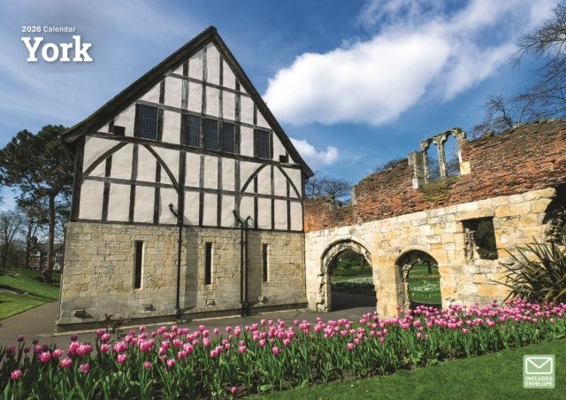 Book cover of: York A4 Calendar 2026