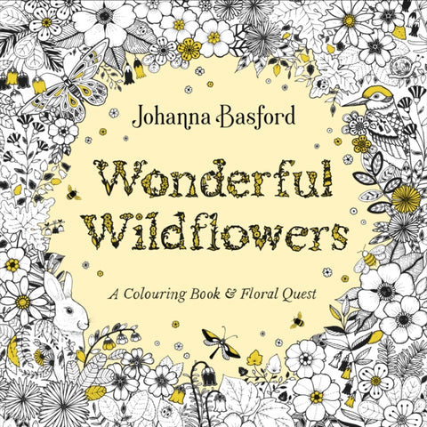 Wonderful Wildflowers, A Colouring Book & Floral Quest