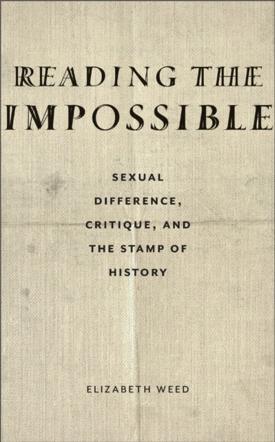 Book cover of: Reading the Impossible. By: Elizabeth Weed