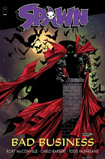 Book cover of: Spawn Bad Business. By: Rory McConville