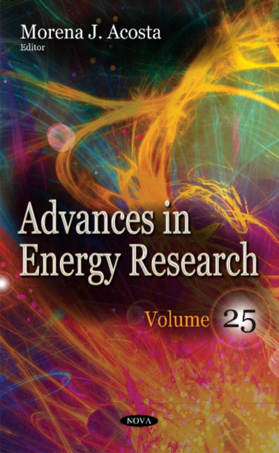 Book cover of: Advances in Energy Research. By: Morena J. Acosta