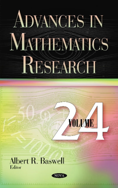 Book cover of: Advances in Mathematics Research. By: Albert R. Baswell