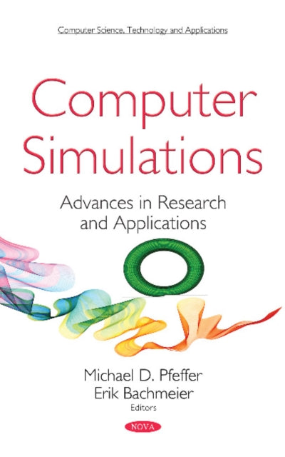 Book cover of: Computer Simulations. By: Michael D. Pfeffer