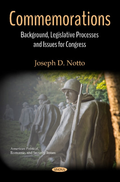 Book cover of: Commemorations. By: Joseph D. Notto