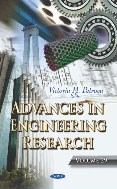 Book cover of: Advances in Engineering Research. By: Victoria M. Petrova