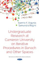Book cover of: Undergraduate Research at Cameron University on Iterative Procedures in Banach and Other Spaces. By: Ioannis K. Argyros