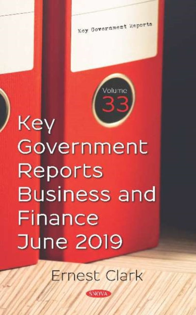 Book cover of: Key Government Reports. Volume 33. By: Yolande Asselin