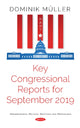 Book cover of: Key Congressional Reports for September 2019. By: Dominik Müller